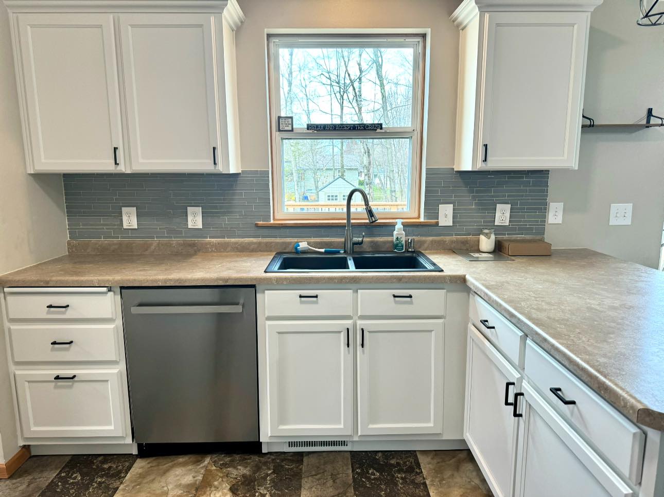 Kichen Cabinet Makeover Spray New Build Cabinets